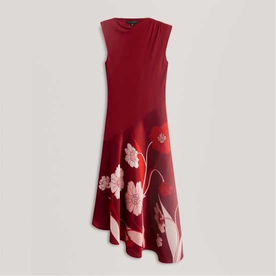 Ted Baker Women's Print Midi Shift Dress Ted Baker Women's Print Midi Shift Dress