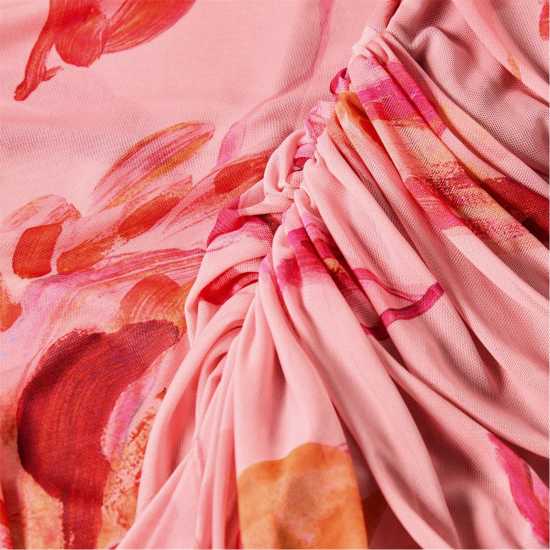 I Saw It First Printed Mesh Maxi Dress Mutli I Saw It First Printed Mesh Maxi Dress Mutli