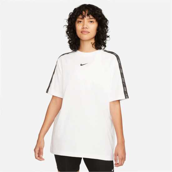 Nike Tape T-Shirt Womens White Дамски тениски и фланелки