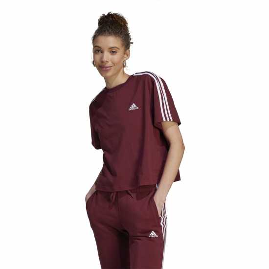 Adidas 3S Crop Top Ld99  - Дамски тениски и фланелки