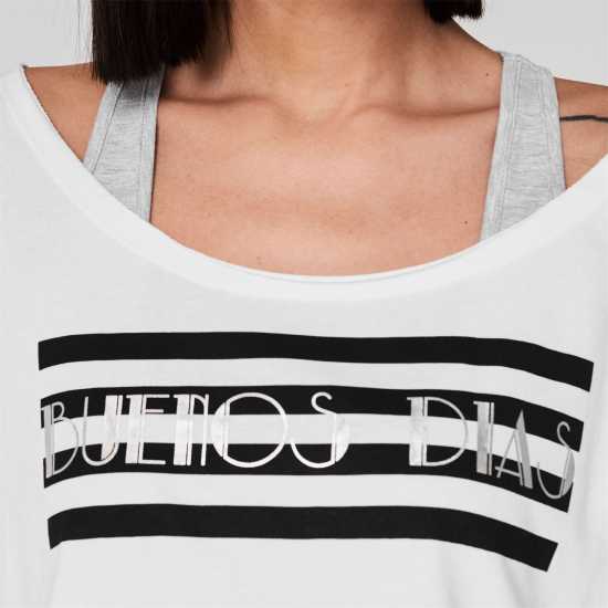 Golddigga Двуслойна Дамска Тениска Double Layer T Shirt Ladies  Дамски тениски и фланелки