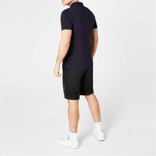 French Connection Дънкови Къси Панталони Black Denim Shorts Mens  Мъжки къси панталони