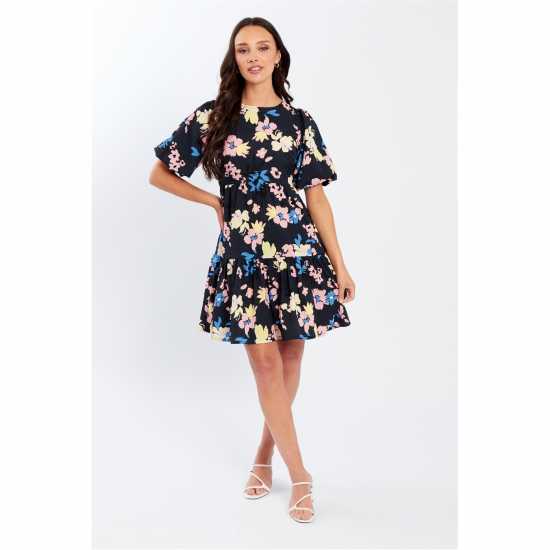Be You Tie Back Mini Dress  