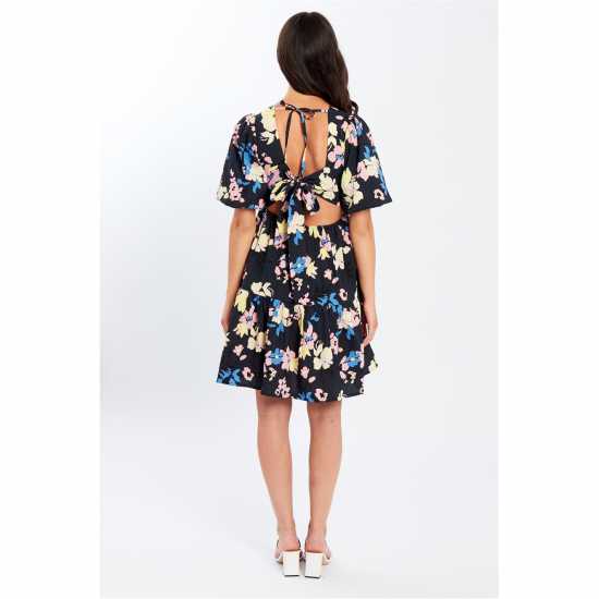 Be You Tie Back Mini Dress  