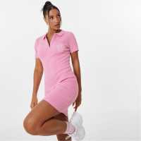 Slazenger Sofia Richie Polo Dress Pink Дамски поли и рокли