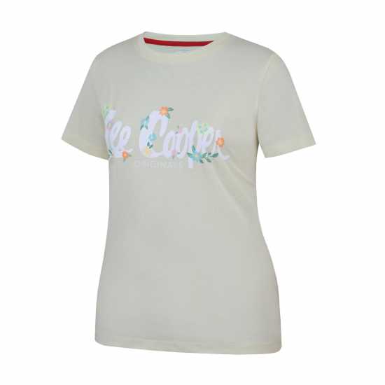Дамски тениски и фланелки Lee Cooper Дамска Тениска Classic T Shirt Ladies Лимон Lee Cooper Дамска Тениска Classic T Shirt Ladies Лимон Дамски тениски и фланелки
