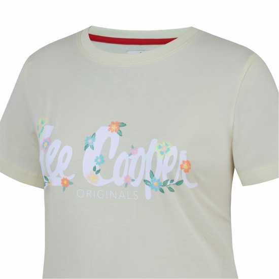 Дамски тениски и фланелки Lee Cooper Дамска Тениска Classic T Shirt Ladies Лимон Lee Cooper Дамска Тениска Classic T Shirt Ladies Лимон Дамски тениски и фланелки