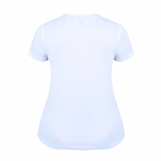 Lee Cooper Дамска Тениска Cooper Classic T Shirt Ladies Бяло Дамски тениски и фланелки