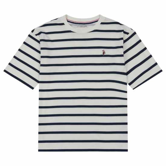 Us Polo Assn Oversized Stripe T-Shirt  Дамски тениски и фланелки