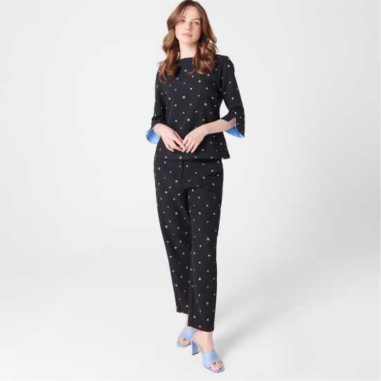 Biba Contour Cuff Shell Blouse  Дамски ризи и тениски