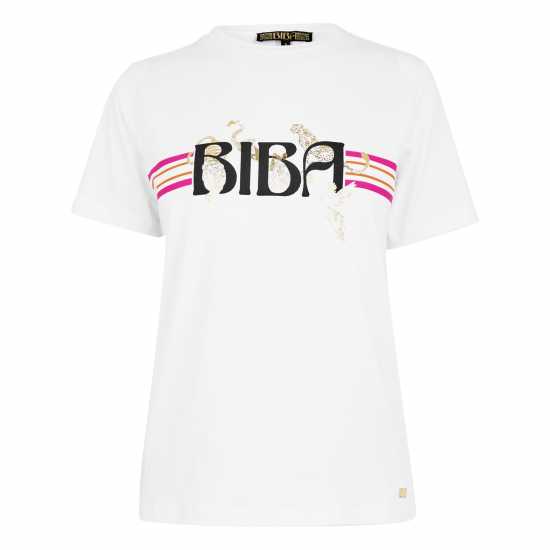 Дамски тениски и фланелки Biba Logo T-Shirt Животни печати Biba Logo T-Shirt Животни печати Дамски тениски и фланелки