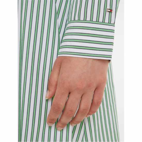Tommy Hilfiger Stripe Print  Shirt-Dress  - Dresses Under 60