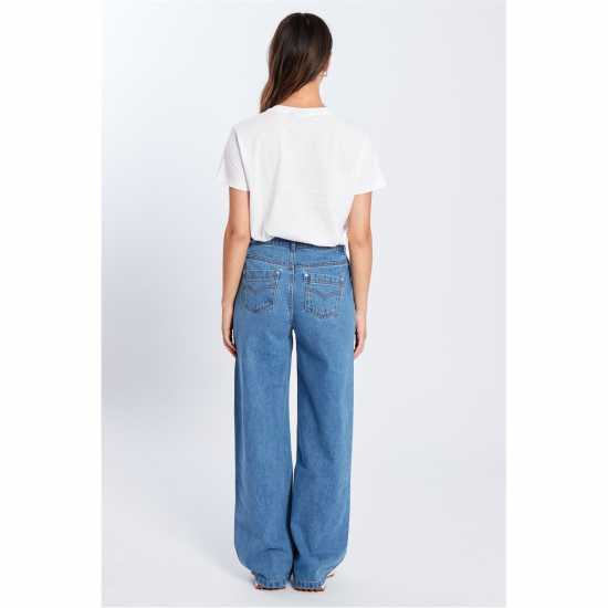 Be You Beyou Wide Leg Jeans  
