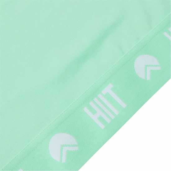 Hiit Essential Crop Top Мента Дамски тениски и фланелки