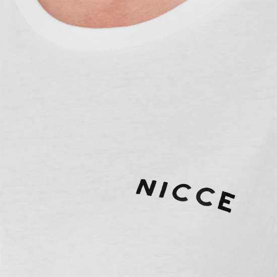 Nicce Logo T-Shirt Womens White Дамски тениски и фланелки