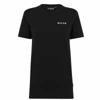 Nicce Logo T-Shirt Womens Black Дамски тениски и фланелки