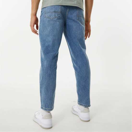 Jack Wills Tapered Jeans Mid Indigo Мъжки дънки