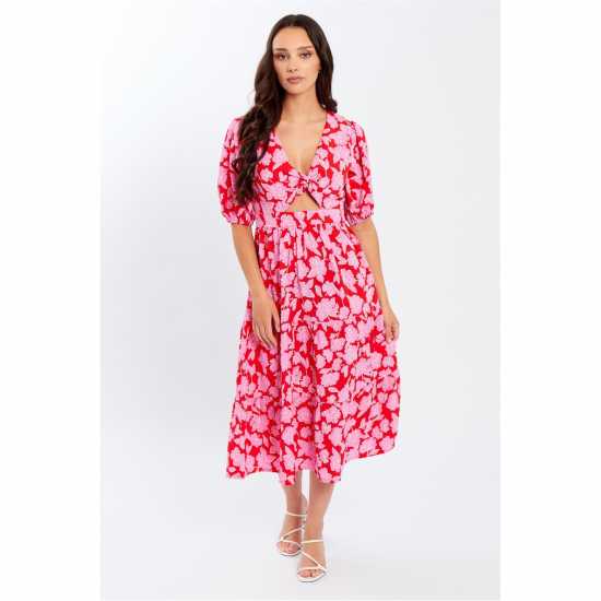 Дамски поли и рокли Средна Рокля Be You Cut Out Midi Dress Средна Рокля Be You Cut Out Midi Dress Дамски поли и рокли