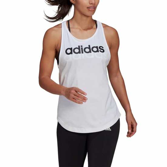 Дамски тениски и фланелки Adidas Дамски Потник Essentials Big Logo Tank Top Womens Бяло/Черно Adidas Дамски Потник Essentials Big Logo Tank Top Womens Бяло/Черно Дамски тениски и фланелки