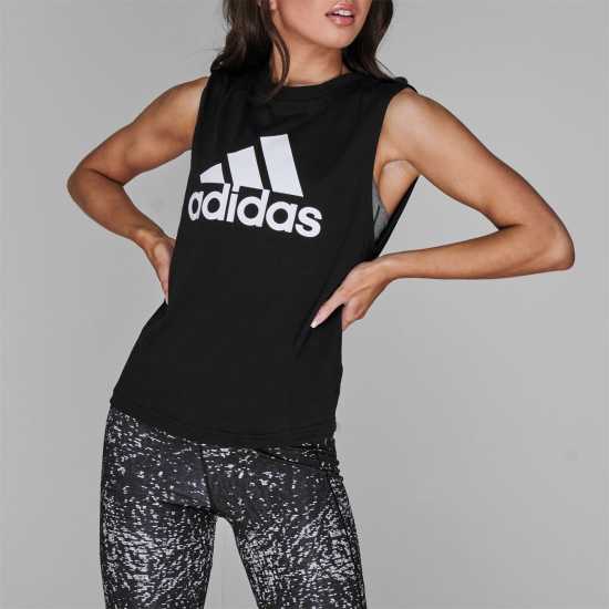 Дамски тениски и фланелки Adidas Дамски Потник Essentials Big Logo Tank Top Womens Черно/Бяло Adidas Дамски Потник Essentials Big Logo Tank Top Womens Черно/Бяло Дамски тениски и фланелки