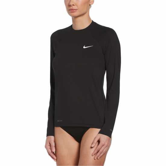Nike Hydro Tee Womens Black Дамски тениски и фланелки