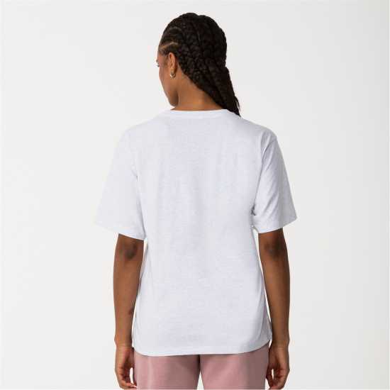 Puma Single Cat Boyfriend T-Shirt Сив марл Дамски тениски и фланелки