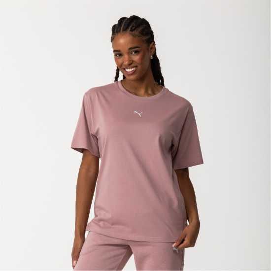 Дамски тениски и фланелки Puma Single Cat Boyfriend T-Shirt Мави Puma Single Cat Boyfriend T-Shirt Мави Дамски тениски и фланелки