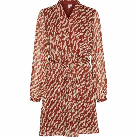 Vero Moda Women's Patterned Wrap Dress  
