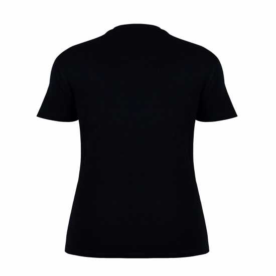 Lee Cooper Дамска Тениска Diamond T Shirt Ladies Black Дамски тениски и фланелки