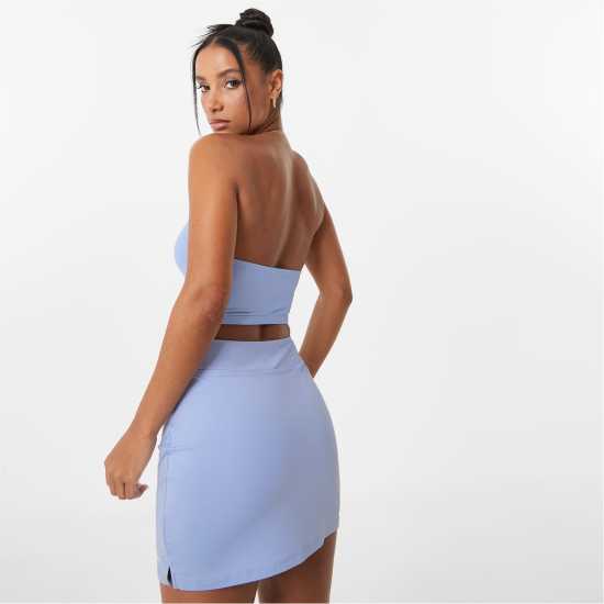 Slazenger Sofia Richie Halter Crop Top Синьо 