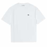 Lacoste Тениска Classic T Shirt White 001 