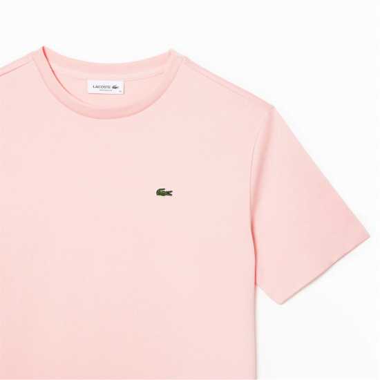 Lacoste Тениска Classic T Shirt Pink SFI 