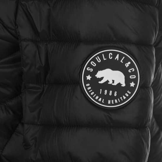 Soulcal Bubble Hood Ladies Черно Soulcal Bubble Hood Ladies Черно