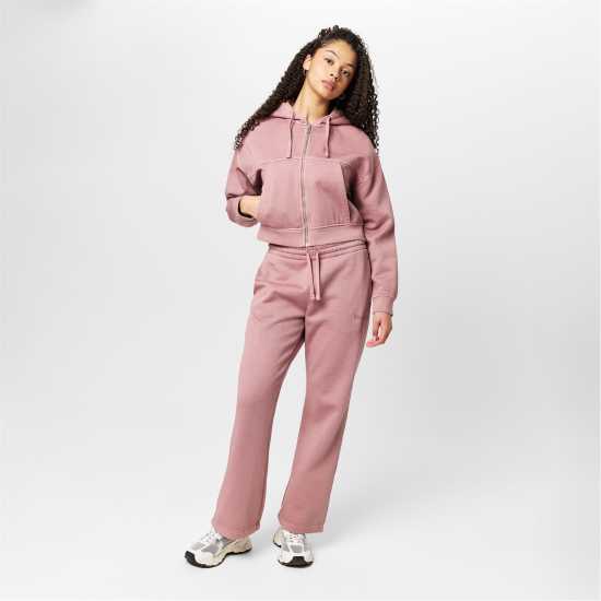 Дамски суичъри и блузи с качулки Firetrap Wash Z Crop Ld54 Firetrap Wash Z Crop Ld54 Дамски суичъри и блузи с качулки