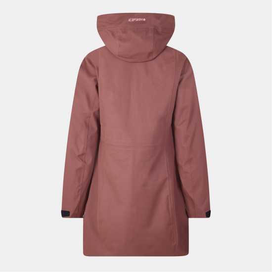 Icepeak Minier Waterproof Parka Womens Каштан Дамски якета и палта