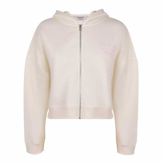 Firetrap Cropped Zip Hoodie  