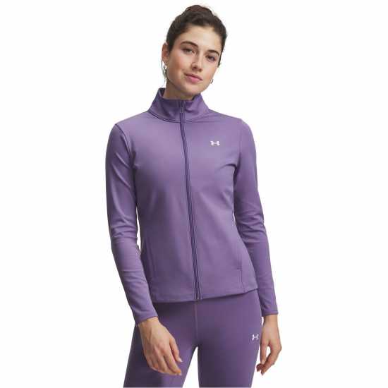 Under Armour Women's Moisture-Wicking Weather Resistant Performance Training Jacket Purple/White 