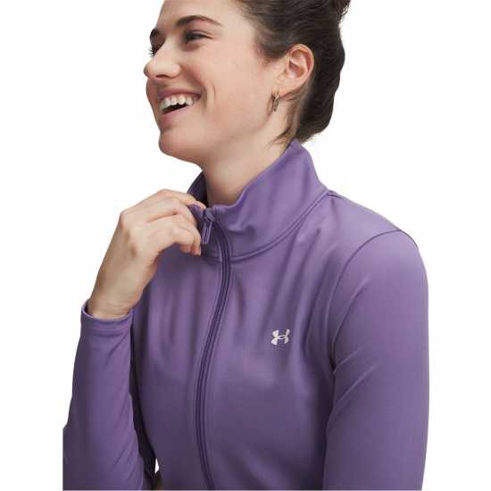 Under Armour Women's Moisture-Wicking Weather Resistant Performance Training Jacket Purple/White 