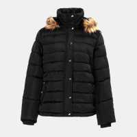 Подплатено Дамско Яке I Saw It First Padded Jacket Ladies Black Дамски якета и палта