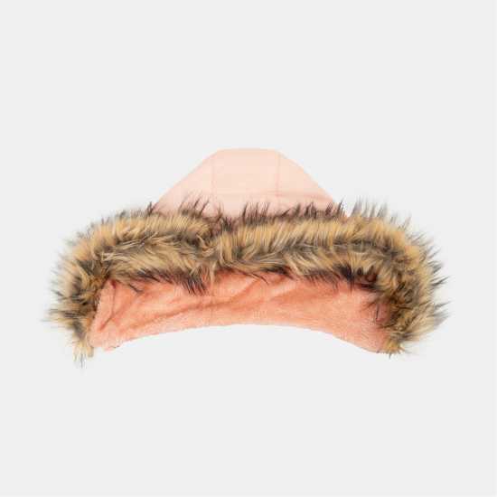 I Saw It First Women's ISIF Detachable Hood Fur Trim Sherpa Lined Parka Розово 