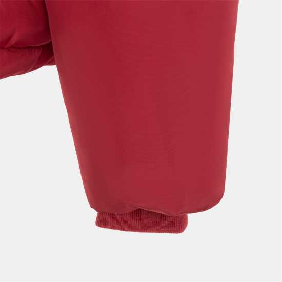 I Saw It First Women's Isif Detachable Hood Fur Trim Sherpa Lined Parka Бордово 