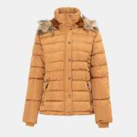 Подплатено Дамско Яке I Saw It First Padded Jacket Ladies Yellow Дамски якета и палта
