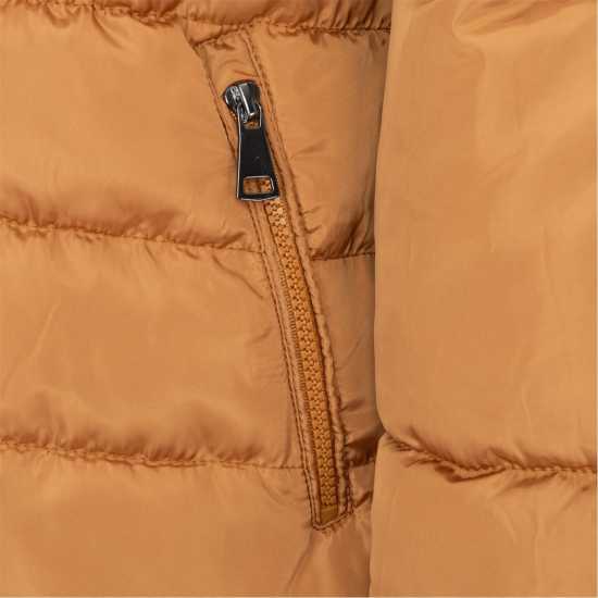 I Saw It First Women's Isif Detachable Hood Fur Trim Sherpa Lined Parka Жълто 