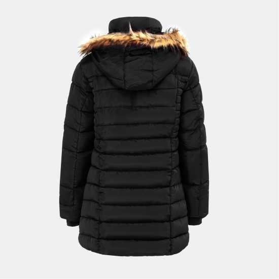 Подплатено Дамско Яке I Saw It First Padded Jacket Ladies Black Дамски якета и палта