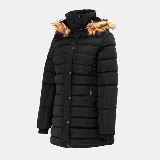 Подплатено Дамско Яке I Saw It First Padded Jacket Ladies Black Дамски якета и палта