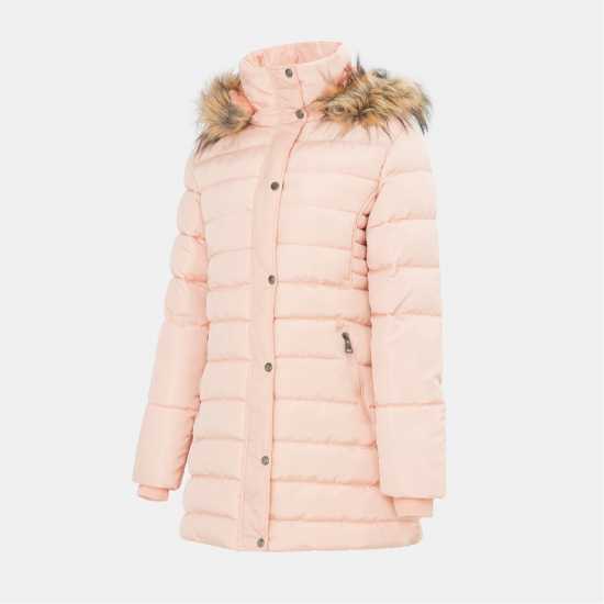 Подплатено Дамско Яке I Saw It First Padded Jacket Ladies Pink Дамски якета и палта