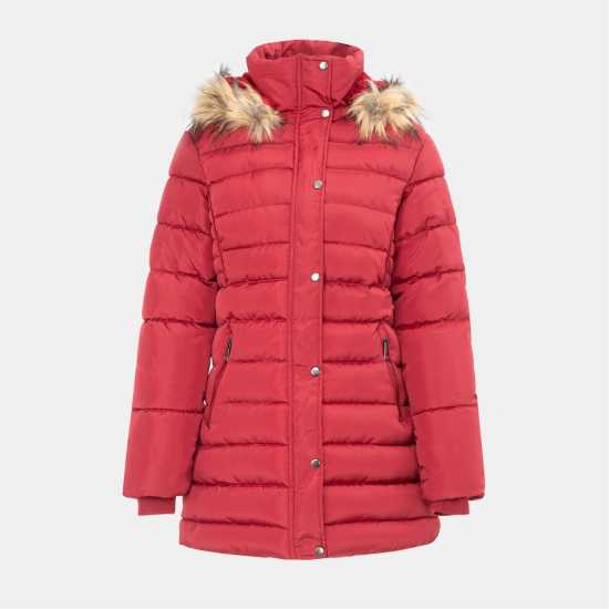 Дамски якета и палта Подплатено Дамско Яке I Saw It First Padded Jacket Ladies Burgundy Подплатено Дамско Яке I Saw It First Padded Jacket Ladies Burgundy Дамски якета и палта