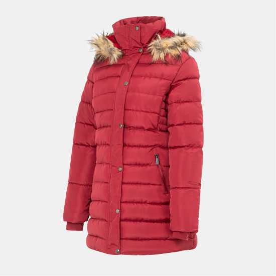 Дамски якета и палта Подплатено Дамско Яке I Saw It First Padded Jacket Ladies Burgundy Подплатено Дамско Яке I Saw It First Padded Jacket Ladies Burgundy Дамски якета и палта