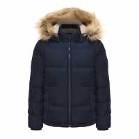 Soulcal Дамско Яке 2 Zip Bubble Jacket Womens Navy Дамски якета и палта