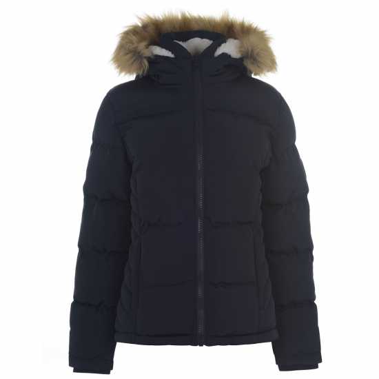 Дамски якета и палта Soulcal Дамско Яке 2 Zip Bubble Jacket Womens Морска синьо Soulcal Дамско Яке 2 Zip Bubble Jacket Womens Морска синьо Дамски якета и палта